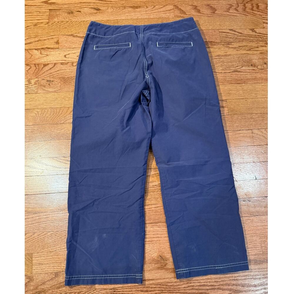 Athleta Women’s Wide Leg Cropped Pants Purple Size 8 - Picture 5 of 8